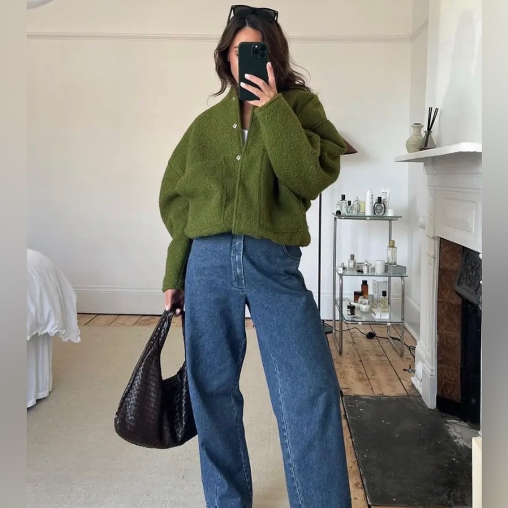 Zara oversized pocket bomber